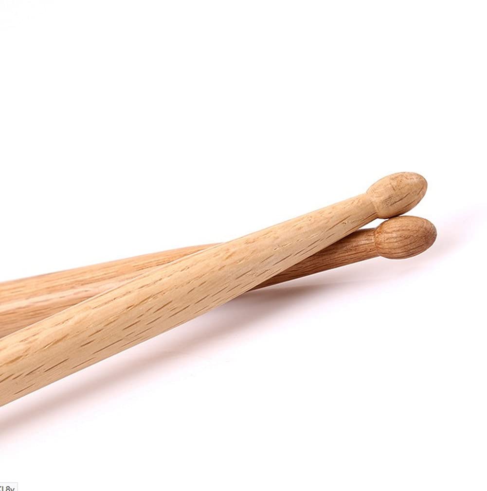 Amazon | 2Xドラムスティック、オーク製ドラマードラム絶妙な5Aドラム